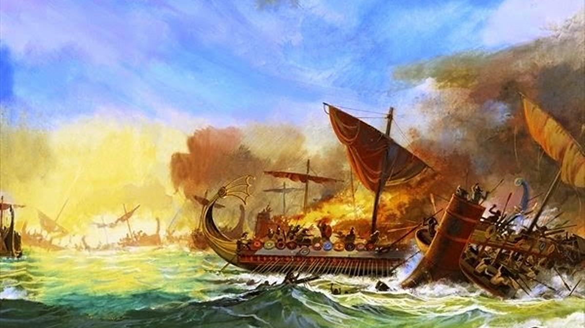 Η ναυμαχία στα Σύβοτα 433.π.Χ.