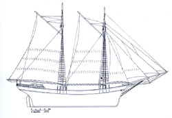 Σχέδιο καραβόσκαρου από τη Χίο, 1912 - 1927